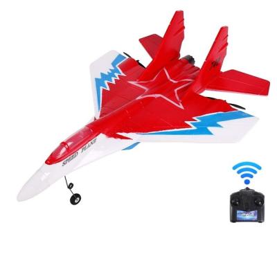 China 60cm Large 500M Distance Anti-Collision Silicone PPE 2.4G MIG 740 Wireless Remote Control Flat Head RC Glider Plane Toy for sale