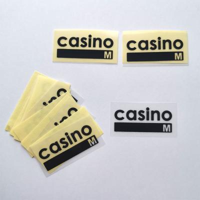 China Factory Direct Custom Printing Logo Heat Transfer Patches Eco-friendly With Tatami for sale