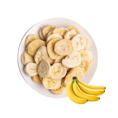 China Healthy Natural Fruit Snack Freeze Dried Banana Slice for sale