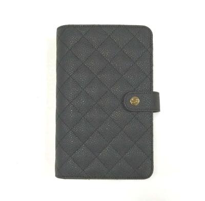 China Eco-Friend Newcomers PU Leather Plaid Personal Book Cover With Pen Holder for sale