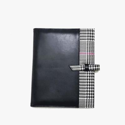 China 2022 Eco-friend Custom Business PU Leather Loose Leaf Notebook for sale