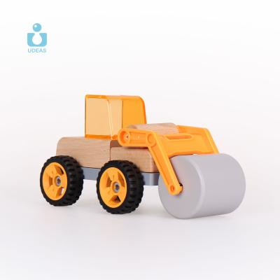 China DIY UDEAS Montessori Practice Toys Varoom- Mini Transformable Vehicle-Crane DIY Toys for sale