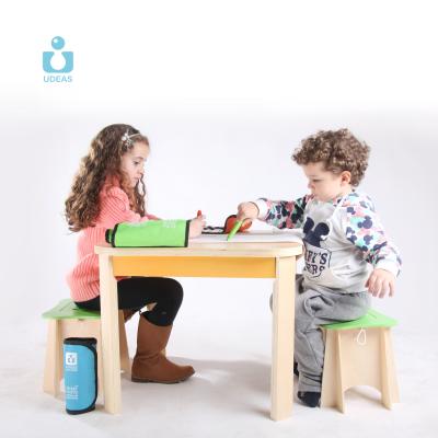 China Water Vanish Udeas Montessori Kindergarten Kids Furniture Sets Kids Children Study Furniture Tables And Chairs Set for sale