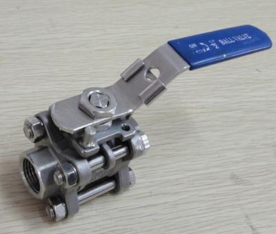 China GENERAL 3-PC BALL VALVES, 1000 W.O.G, FULL PORT, PN63, ISO BOTTOM MOUNTING BRACKET for sale