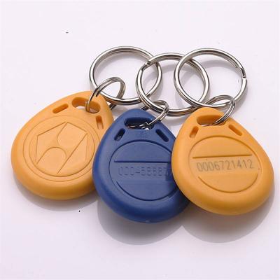 China Programmable Access Control System 125khz RFID Keyfobs Copy Clone Key Indicators Access Control Card for sale