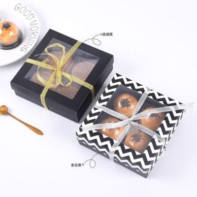 China Recyclable Cosmetic Boxes Have Logo Food Gift Box Packaging With Window for sale