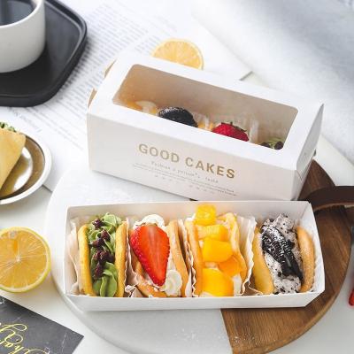 China Manufacturer Recyclable Custom Cake Food Packaging Boxes for sale