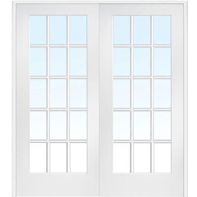 China Modern White Aluminum Profile Casement French Doors Double Glazed French Doors for sale