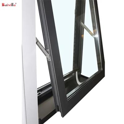 China OEM cheap small size aluminum swing tent window for hotel in Vietnam for sale