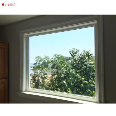 China Customization Design Panoramic Fixed Window And Door Large Size Aluminum Double Tempered Glazed Fixed Windows For Residential Villa for sale