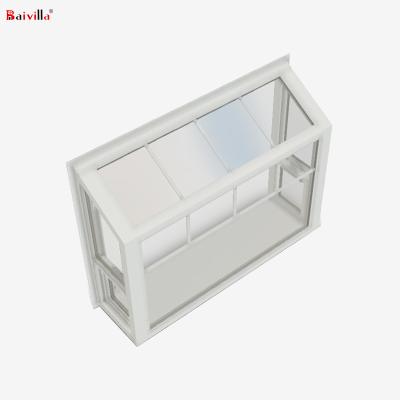 China Sliding Aluminum Double Glazed Garden Window Customize Grill Design Hot Sale In USA for sale