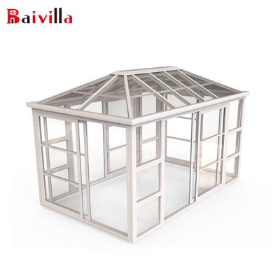 China Tempered Glass Easy Install To Build A Glass House /Sun Room /Winter Garden To Build A Glass House for sale