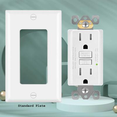 China American Self Test GT 15a 125v Us Standard Duplex Gfci Outlet UL Gfci Receptacle With UL Listed for sale