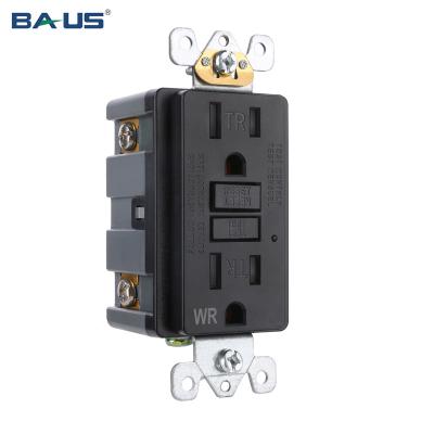 China 15A gfci 15A wall switch heavy duty US American Trwr gfci gfci outlet self test receptacle self test receptacle, gfci 15A wall switch for sale