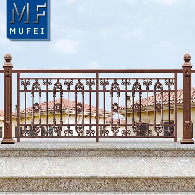 China Easily Assembled China Factory Aluminum Steel Outdoor Fence Cheap Garden Fence for sale