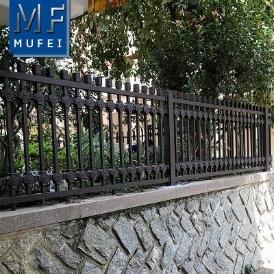 China Easily Assembled Support Fence Designs Popular Artificial Aluminum Fence On Sale for sale