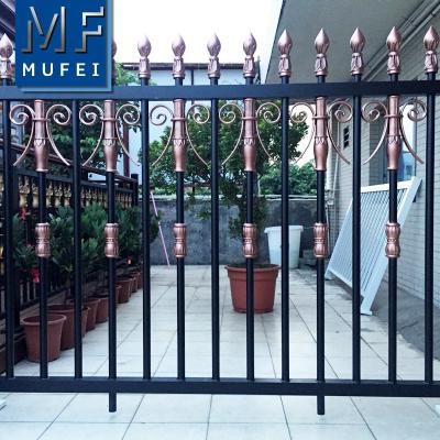 China China Design Easily Assembled Wholesale Aluminum Artistic Fence Gate For Garden for sale