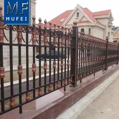 China Competitive Price Easily Assembled Aluminum Decorative Powder Coating Metalindustrial Villa Fence for sale