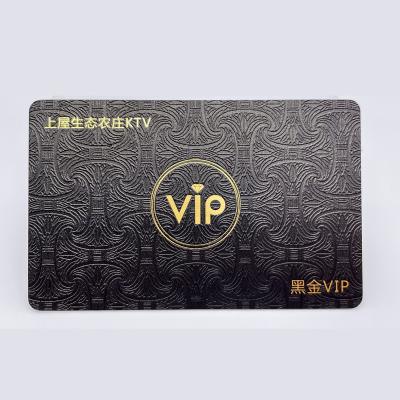 China Member / Supermarket / Mall Customized PVC Business Card Business VIP Member Business Card Plastic Embossing Embossing Printing for sale