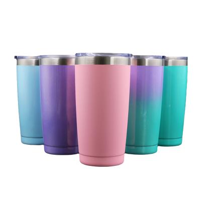 China Sustainable Tumbler Cups Stainless Steel Mugs In Bulck Stainless Steel Tumbler 20oz Wine Tumbler for sale