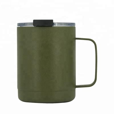 China Sustainable Customized 10oz Double Wall Thermos Engraved Stainless Steel Beer Mug for sale