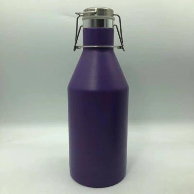 China Business 64oz Large Water Bottle Double Wall Vacuum Insulated Stainless Steel Wholesale Beer Shaker for sale