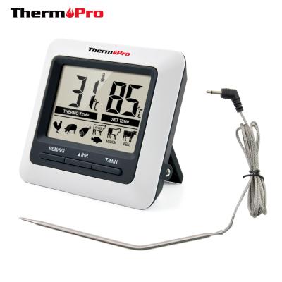 China Oven Thermometers ThermoPro TP04 Electric Food Cooking Meat Thermometer Digital Thermometer for Food with LCD Display Screen for sale