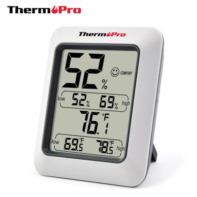 China Fridge Thermometers ThermoPro TP50 Digital Wall Mounted Thermometer and Hygrometer for Fridge with Humidity Temperature Sensor for sale