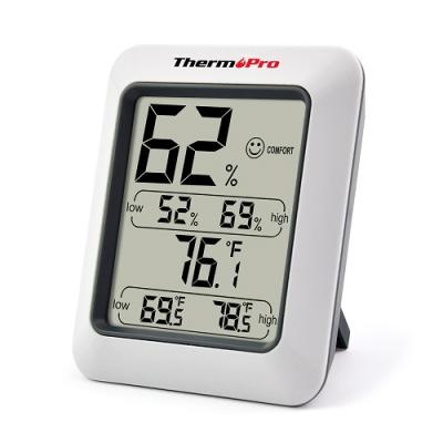 China ThermoPro TP50 Weather Station Plastic Humidity Hygrometer Indoor Home Measurement for sale