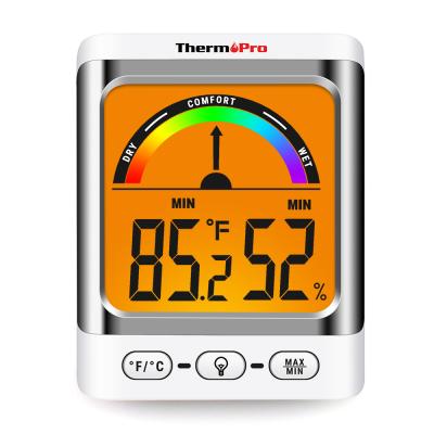 China Indoor COMFORT LEVEL GAUGE ThermoPro TP52 Digital Hygrometer Thermometer Humidity Sensor Room Thermometer Temperature Meter for sale