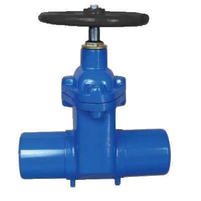 China SEAT NP16 NON-RISING GENERAL GATE VALVE RESILIENT STEM WELD END for sale