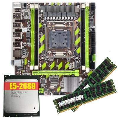 China LGA2011 X79G Desktop Motherboard Combo with Xeon E5 2689 CPU and 2x8G DDR3 Server RAM 1333 Motherboard Combo for sale