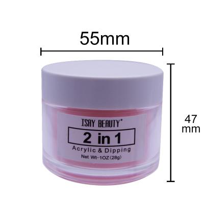 China DIY or salon professional use dip powder kit for nails acrylic color pigment nail for sale