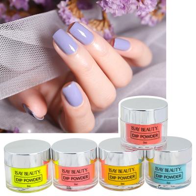 China Custom Private Label Fast Drying Acrylic Dipping Powder Sets Glitter Dip Powder Nails Set Dip System for sale