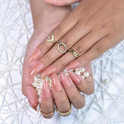 China Nail False Ballerina Neutral Artificial Nails False Nail Long Transparent for sale