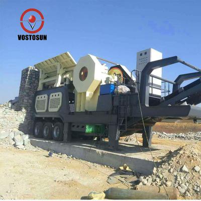 China VOSTOSUN mini mining mobile stone crusher plant for sale for sale