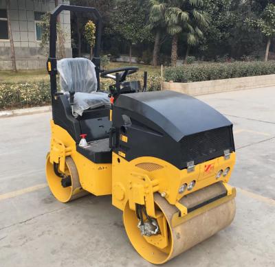 China Building Material Stores Vostosun Low Price Single Drum Vibrating 1.2 Ton Mini Road Roller for sale