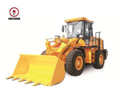 China Building Material Shops Wheel Loader 655D 5 Ton With Famous Brand Engine Backhoe Loaders for sale