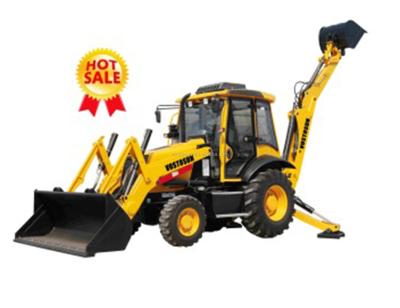 China Construction material shops hot sale VOSTOSUN VSBL388 backhoe loader with price for sale