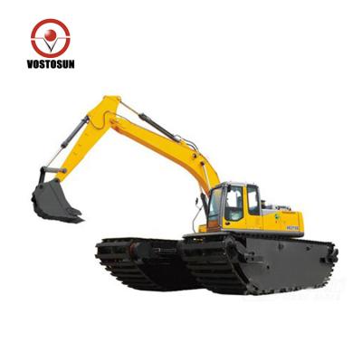 China Mitsubishi 6D34-TL Amphibious Weight 20900kg , Bucket Hotels SY205C Excavator Operation Capacity 0.83 Square Meters for sale