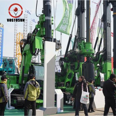 China Construction Material Stores Advanced CFA Hydraulic Rotary Drilling Rig With CAT Chassis for sale