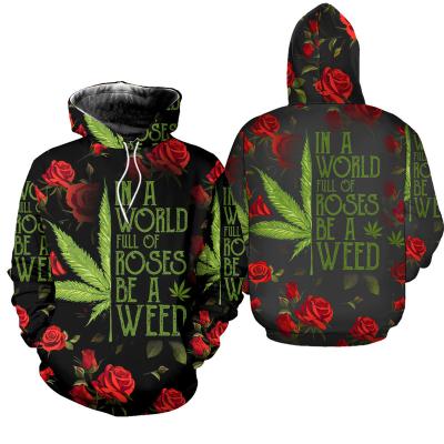 China QUICK DRY Fashionable Men's Hoodies Sweatshirts Leaves Design Classic Black Custom Hoodie Floral Oversized Hoodie Men Tops Sweater for sale