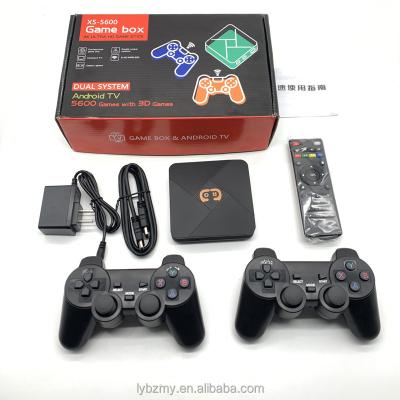 China HD TV Game Box Wired Console AV Output Wifi 4K TV Box Retro Game N64 XS5600 Classic Game Box for sale