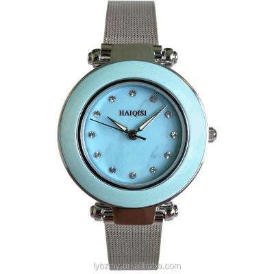 China Student quartz fashion strap jade non-specific creative waterproof marble watch for sale