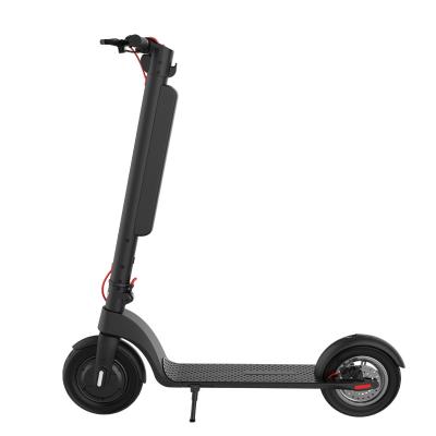 China Germany warehouse dropshipping X8 10 inch 10Ah Aviation aluminum alloy frame E scooter fast adult electric scooter zu verkaufen