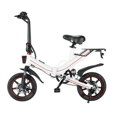 China Self charging electric bike europe V5 16 inch 500W 15Ah step through bike electric bicycle ebike from china for sale