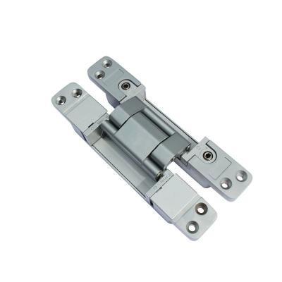 China 3D Door Hinge 180 Degree Adjustable Concealed Invisible Door Hinge for sale