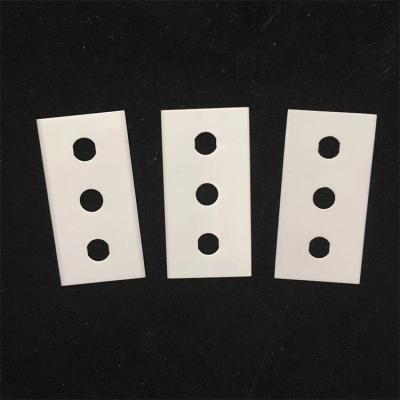 China Industrial Building Material Stores 3 Holes Shear Blade With Zirconia Ceramic For Cutting Thin Film for sale