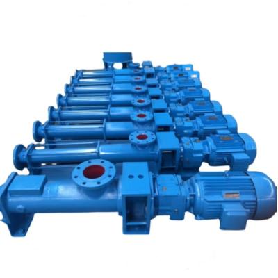 China food & Beverage Factory Nemo Single Progressing Cavity Pump with Rubber Stator for sale