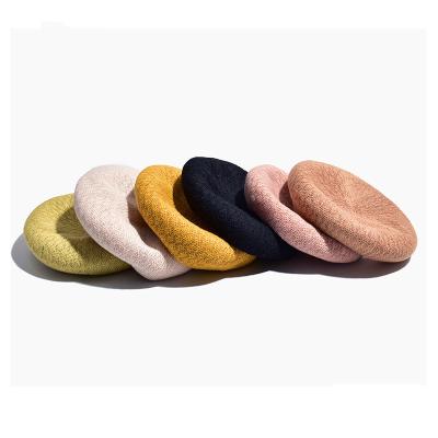 China New 5 Colorways Casual Sun Hat For Woman Summer Sun Hat Custom Cotton Soft Knitted Sun Hat Best Matching Wholesale for sale